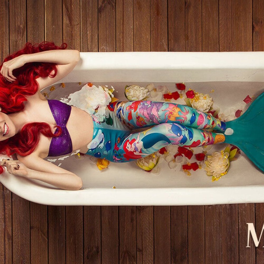 Blackmilk The Little Mermaid Disney Ariel Leggings